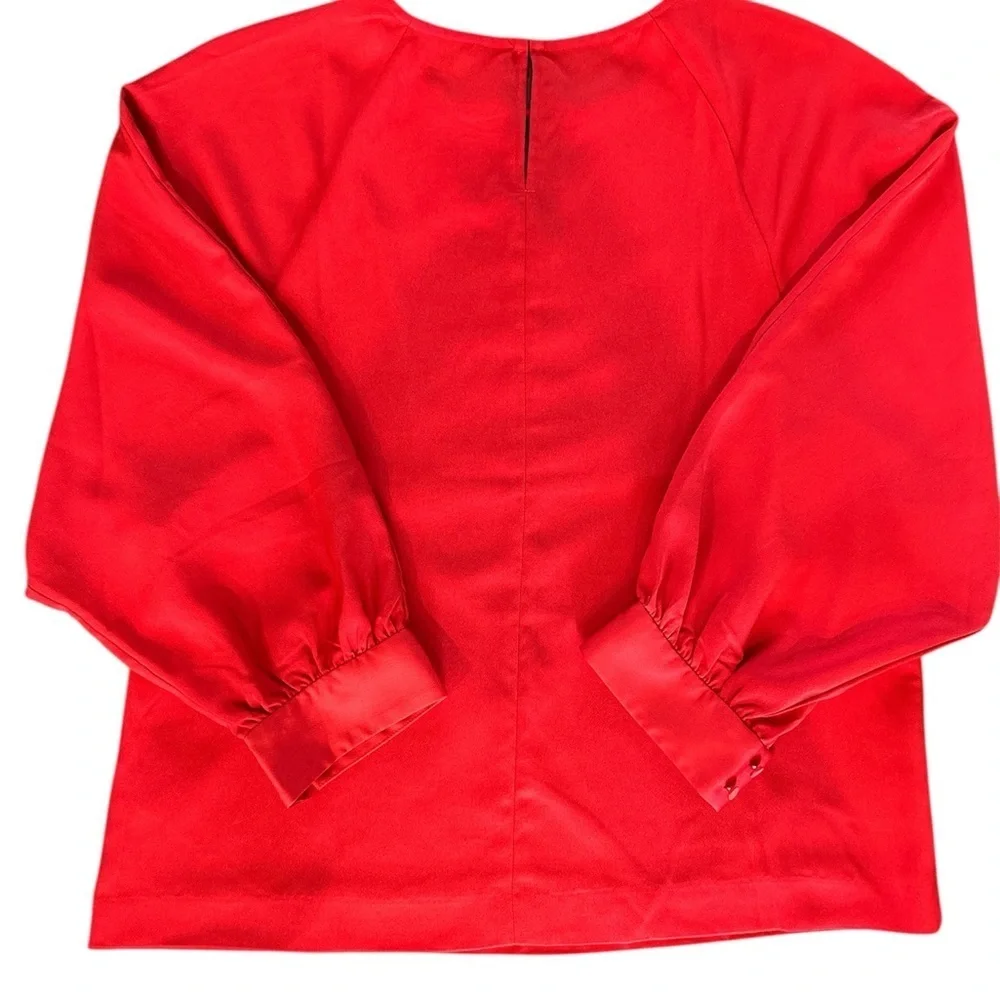 J.CREW Keyhole V-neck Top